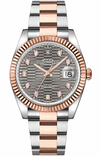 Rolex Datejust 36 Diamond Hour Markers Automatic Unisex Watch 126231-0042