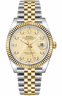 Rolex Datejust 36 Diamond Hour Markers Automatic Unisex Watch 126233-0045