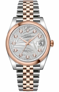 Rolex Datejust 36 Diamonds Jubilee Bracelet Unisex Watch 126201-0037
