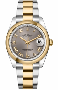 Rolex Datejust 36 Domed Bezel Oyster Bracelet Unisex Watch 116203-0137