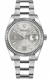 Rolex Datejust 36 Fluted Bezel Oyster Bracelet Luxury Watch 116234