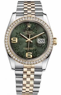 Rolex Datejust 36 Green Dial Watch 116243-0009