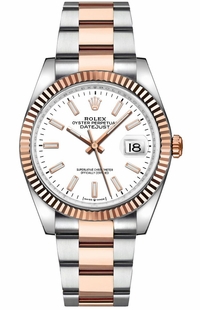 Rolex Datejust 36 Index Hour Markers Two Tone Watch 126231-0018