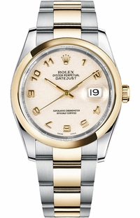 Rolex Datejust 36 Ivory Dial Watch 116203