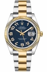 Rolex Datejust 36 Oyster Bracelet Gold & Steel Watch 116233
