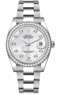 Rolex Datejust 36 Oyster Bracelet Unisex Watch 126284RBR-0012