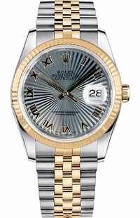 Rolex Datejust 36 Oystersteel & Gold Watch 116233