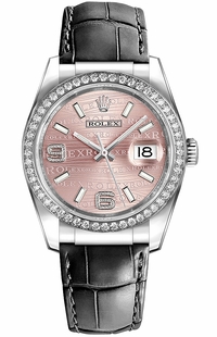 Rolex Datejust 36 Pink Dial Luxury Watch 116189-0076