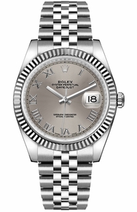 Rolex Datejust 36 Roman Numeral Dial Watch 116234