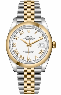 Rolex Datejust 36 Roman Numerals Watch 126203-0029