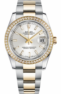 Rolex Datejust 36 Silver Dial Watch 116243