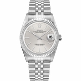 Rolex Datejust 36 Silver Index Dial Unisex Watch 16014