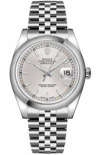 Rolex Datejust 36 Silver Jubilee Bracelet Watch 116200-0084