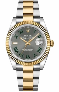 Rolex Datejust 36 Slate Grey Dial Oyster Bracelet Unisex Watch 126233-0036