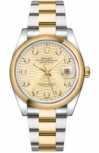 Rolex Datejust 36 Stainless Steel & Yellow Gold Unisex Watch 126203-0046