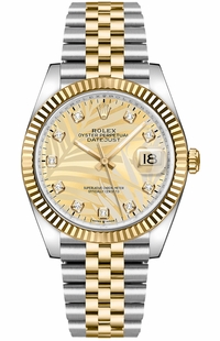 Rolex Datejust 36 Stainless Steel & Yellow Gold Unisex Watch 126233-0043