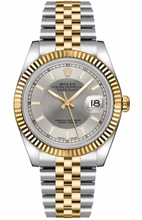 Rolex Datejust 36 Steel & Silver Dial Watch 116233