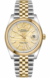 Rolex Datejust 36 Steel & Yellow Gold Unisex Watch 126203-0037