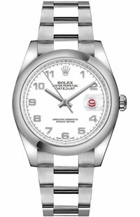 Rolex Datejust 36 White Dial Automatic Watch 116200