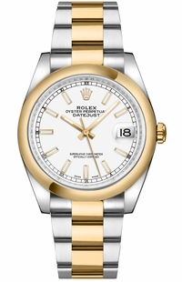 Rolex Datejust 36 White Dial Automatic Watch 116203-0124