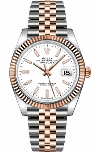 Rolex Datejust 36 White Dial Index Hour Markers Watch 126231-0017