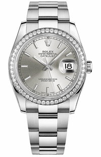 Rolex Datejust 36 White Gold & Oystersteel Watch 116244