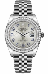 Rolex Datejust 36 White Gold & Steel Unisex Watch 116244-0077