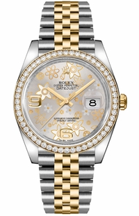 Rolex Datejust 36 Women's Silver Dial 116243-0011