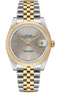 Rolex Datejust 36 Yellow Gold & Stainless Steel Unisex Watch 16233
