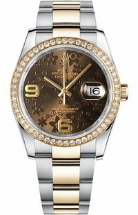 Rolex Datejust 36 Yellow Gold & Steel Watch 116243-0007