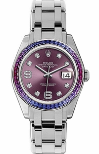 Rolex Datejust 39 Pearlmaster Midsize Watch 86349