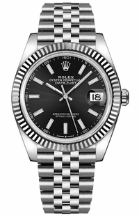 Rolex Datejust 41 Black Dial Men's Watch 126334-0018