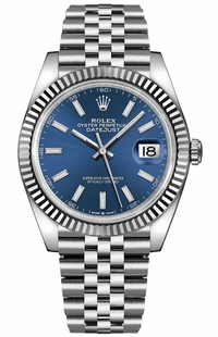 Rolex Datejust 41 Blue Dial Men's Watch 126334-0002
