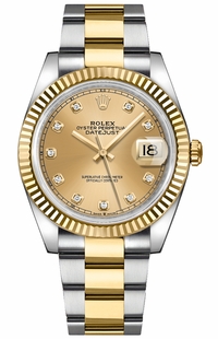 Rolex Datejust 41 Diamond Men's Watch 126333-0011