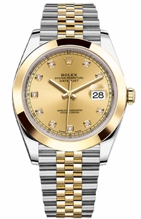 Rolex Datejust 41 Men's Gold & Stainless Steel Watch 126303-0012