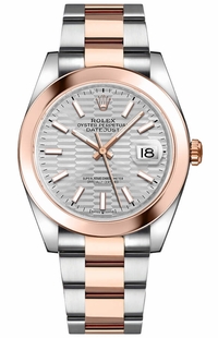 Rolex Datejust 41 Rose Gold Domed Bezel 41mm Men's Watch 126301-0017