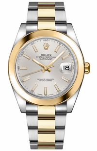 Rolex Datejust 41 Silver Dial Oyster Bracelet Watch 126303-0001
