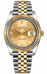 Rolex Datejust 41 Steel & Yellow Gold Men's Watch 126333-0012