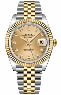 Rolex Datejust 41 Steel & Yellow Gold Men's Watch 126333-0012