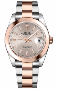 Rolex Datejust 41 Sundust Everose Rolesor Men's Watch 126301-0009