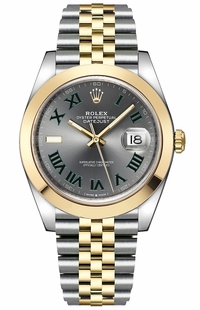 Rolex Datejust 41 Wimbledon Dial Men's Watch 126303-0020