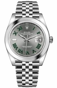 Rolex Datejust 41 Wimbledon Jubilee Bracelet Men's Watch 126300-0014