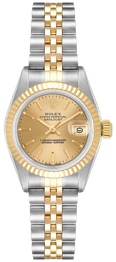 79173 Rolex Lady-Datejust Champagne Dial Women's Watch for Sale