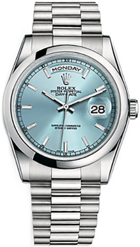 ゆりいろ 118206 | Rolex Swiss Day-Date 36 | Midsize Watch