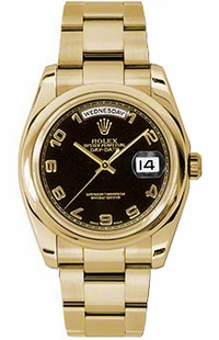 Rolex Day-Date 36 Automatic Gold Watch 118208