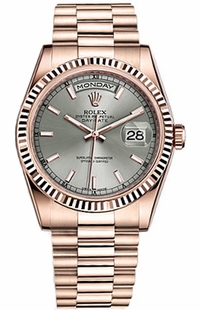 Rolex Day-Date 36 Automatic Rose Gold Watch 118235-0120