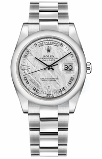 Rolex Day-Date 36 Diamond White Gold Watch 118209