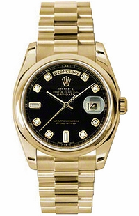 Rolex Day-Date 36 Luxury Gold Watch 118208-0118