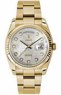 Rolex Day-Date 36 Luxury Gold Watch 118238