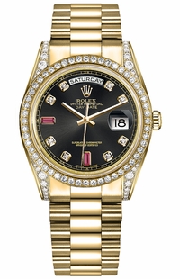 Rolex Day-Date 36 Luxury Gold Watch 118388-0124